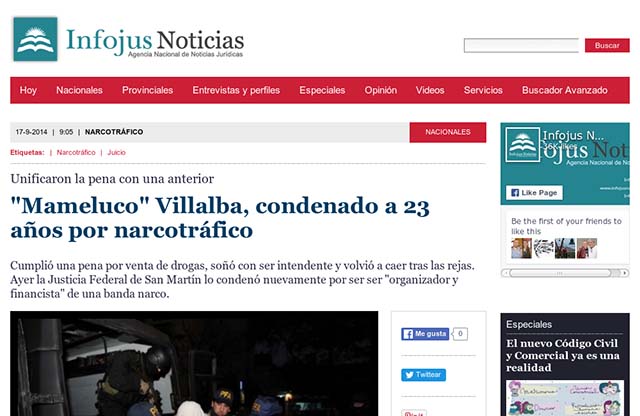 Publicación original por Infojus Noticias