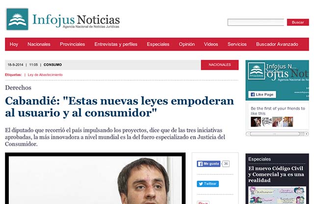 Publicación original por Infojus Noticias