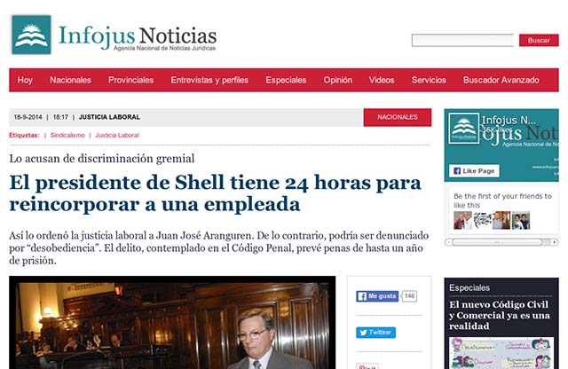 Publicación original por Infojus Noticias
