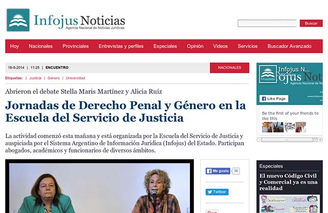 Publicación original por Infojus Noticias