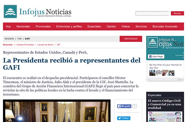 Publicación original por Infojus Noticias