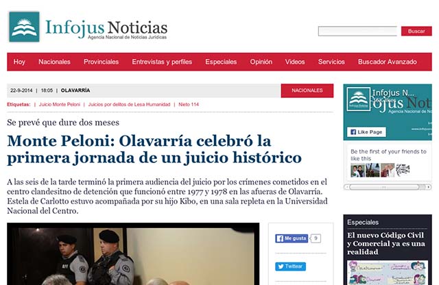 Publicación original por Infojus Noticias