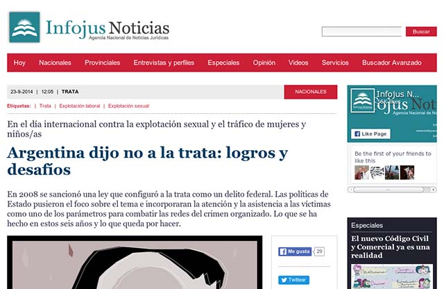 Publicación original por Infojus Noticias
