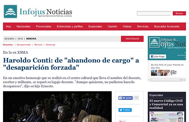 Publicación original por Infojus Noticias