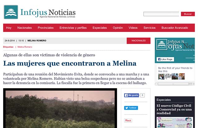 Publicación original por Infojus Noticias