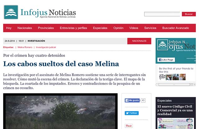 Publicación original por Infojus Noticias