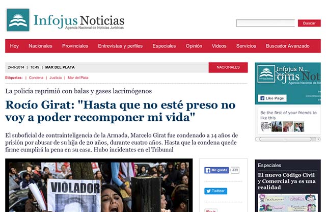 Publicación original por Infojus Noticias
