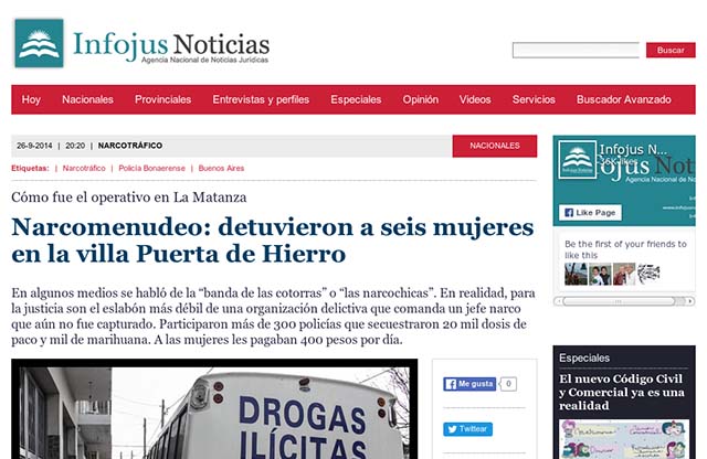 Publicación original por Infojus Noticias