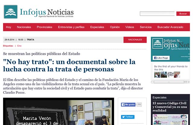 Publicación original por Infojus Noticias