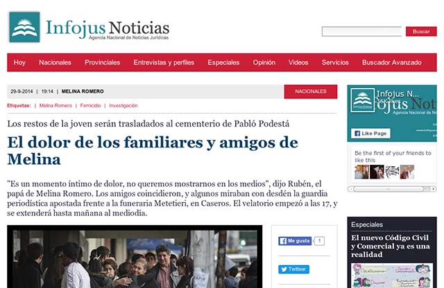 Publicación original por Infojus Noticias