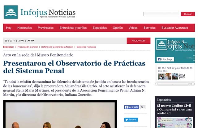 Publicación original por Infojus Noticias