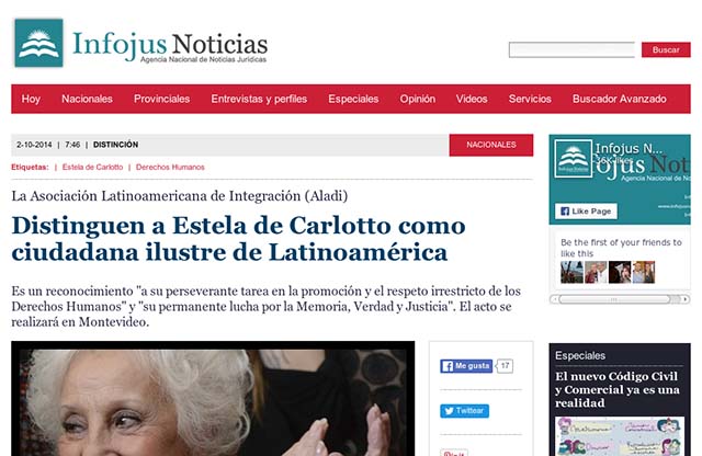Publicación original por Infojus Noticias