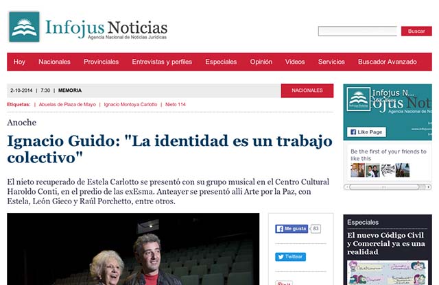 Publicación original por Infojus Noticias