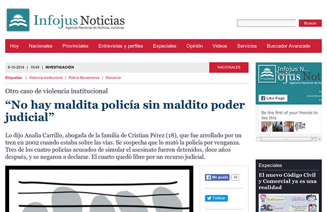 Publicación original por Infojus Noticias