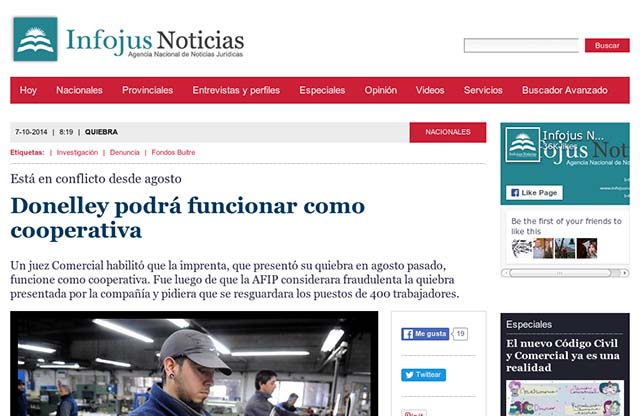 Publicación original por Infojus Noticias