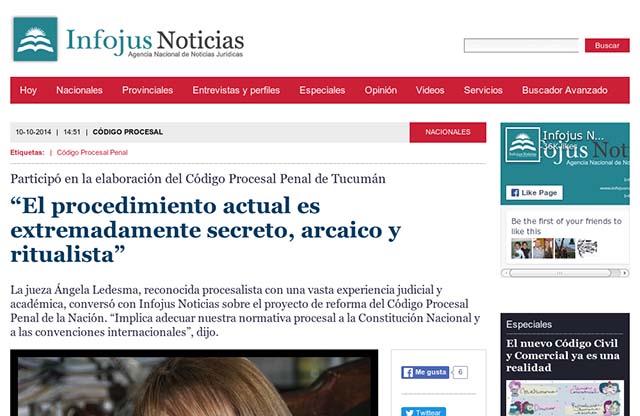 Publicación original por Infojus Noticias