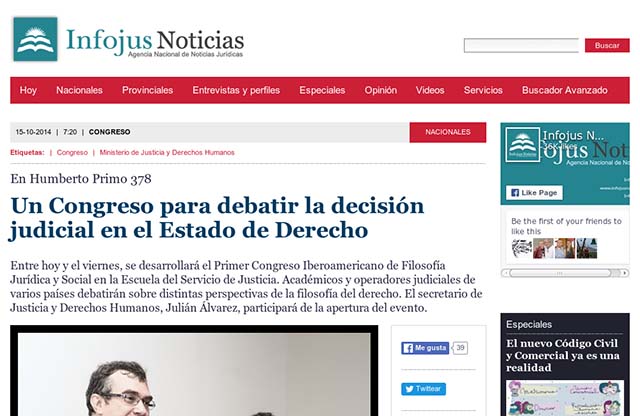Publicación original por Infojus Noticias