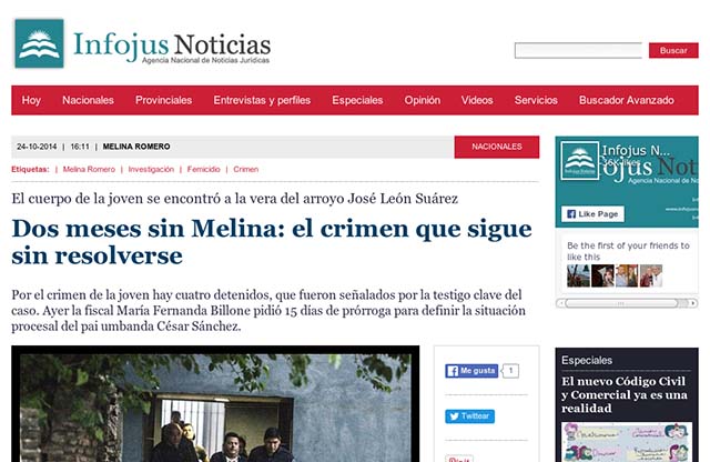 Publicación original por Infojus Noticias