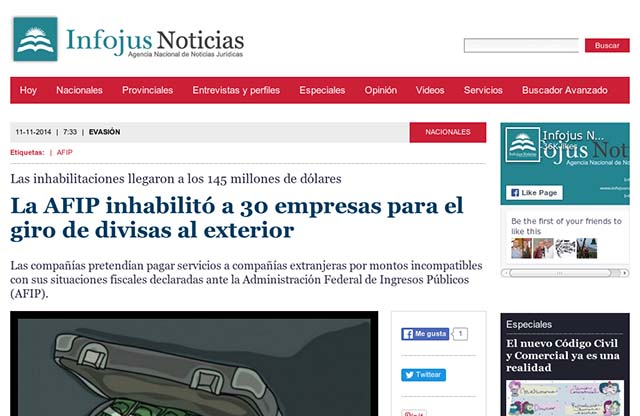 Publicación original por Infojus Noticias
