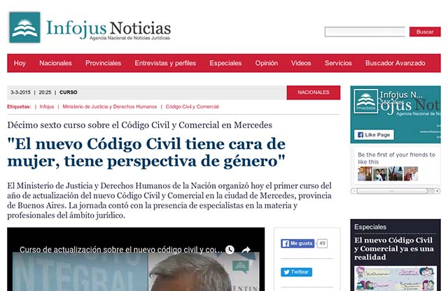 Publicación original por Infojus Noticias