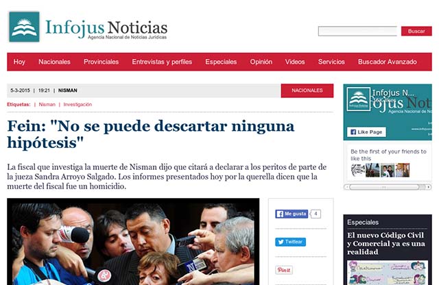 Publicación original por Infojus Noticias