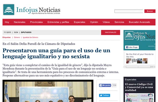 Publicación original por Infojus Noticias