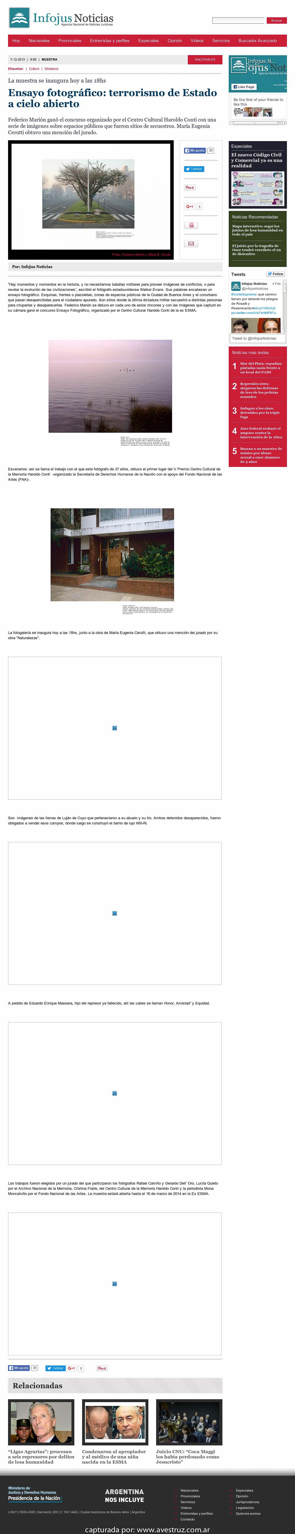 Nota de Infojus borrada