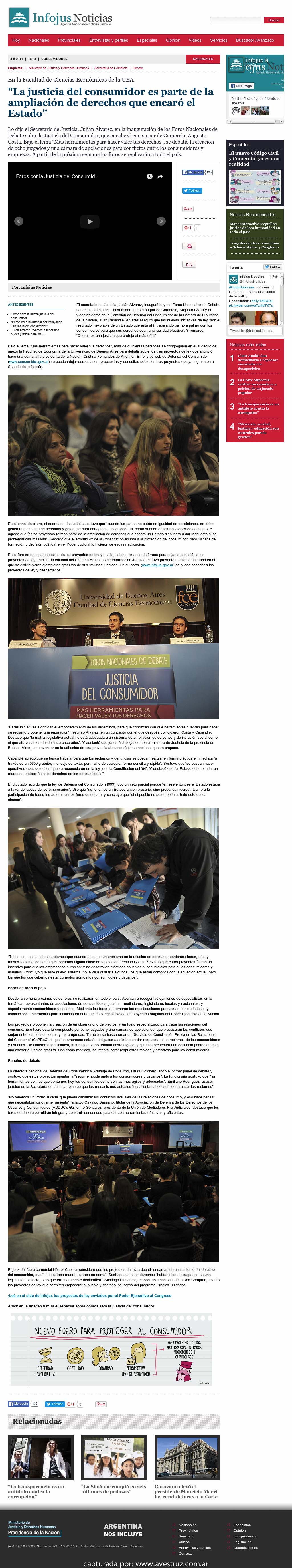 Nota de Infojus borrada