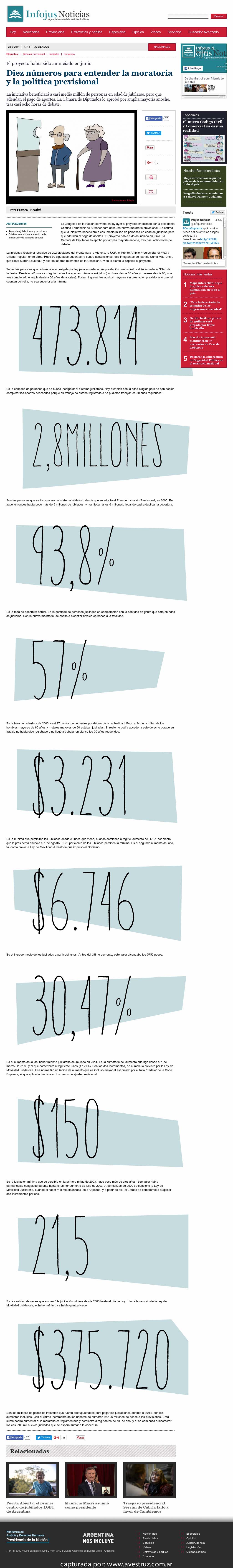 Nota de Infojus borrada