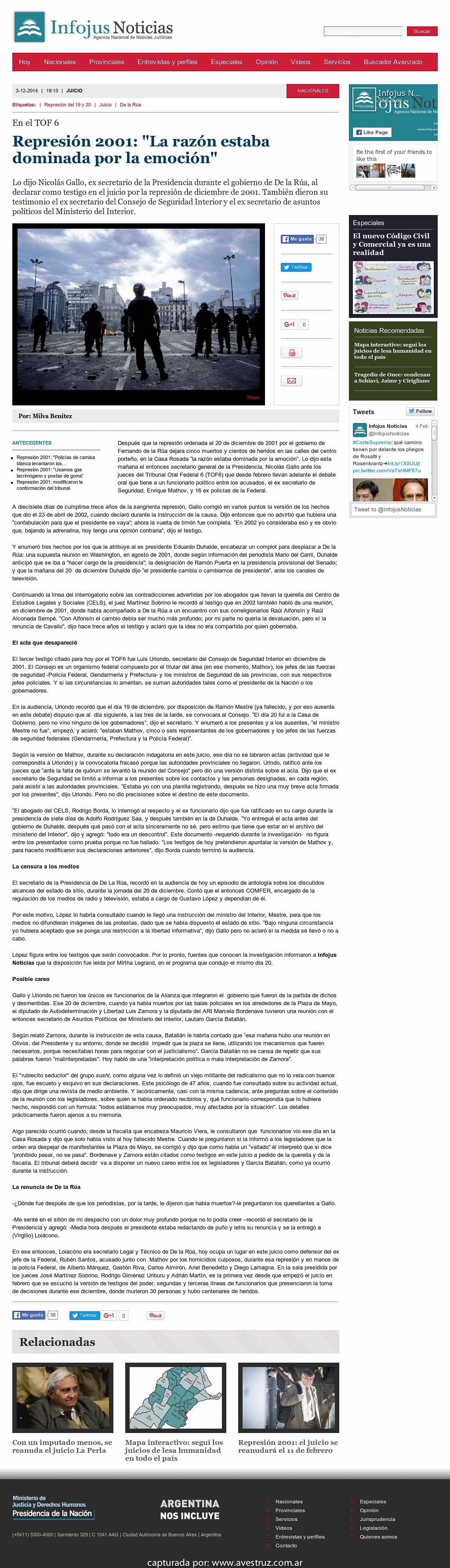 Nota de Infojus borrada