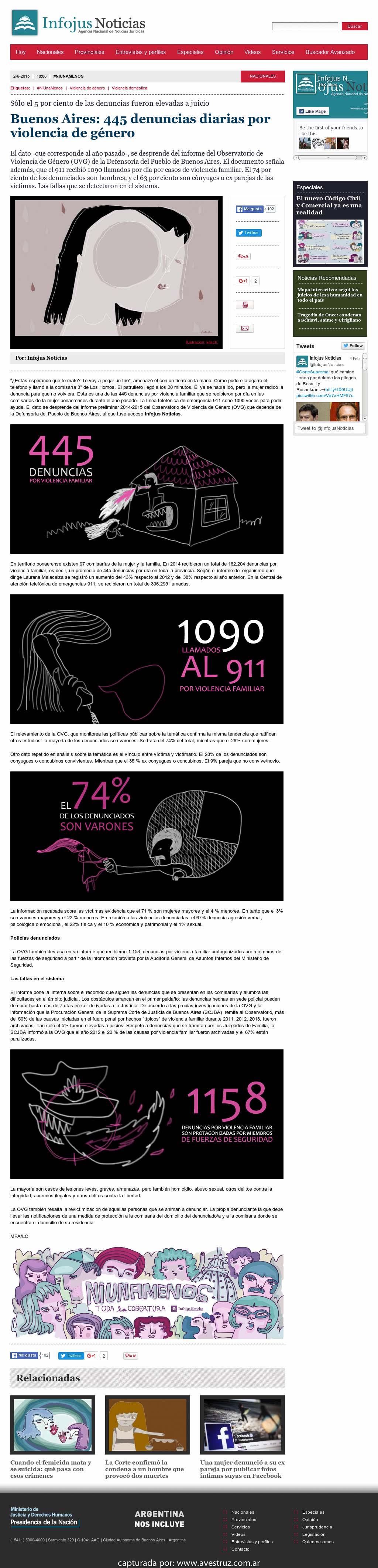 Nota de Infojus borrada