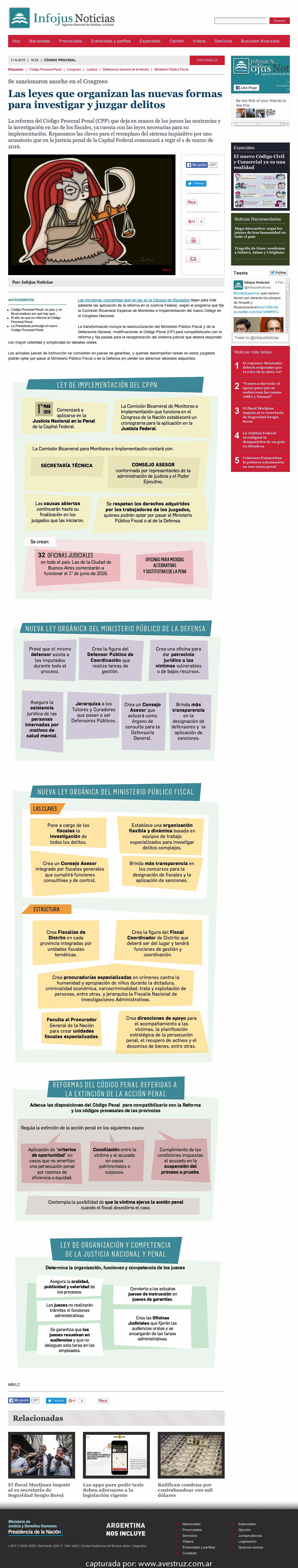 Nota de Infojus borrada