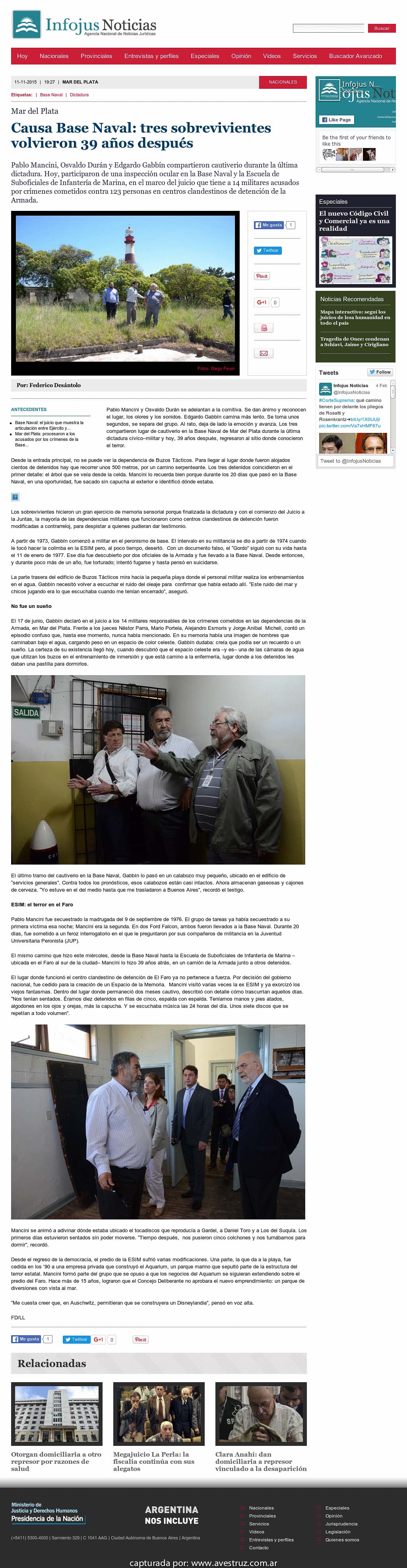 Nota de Infojus borrada