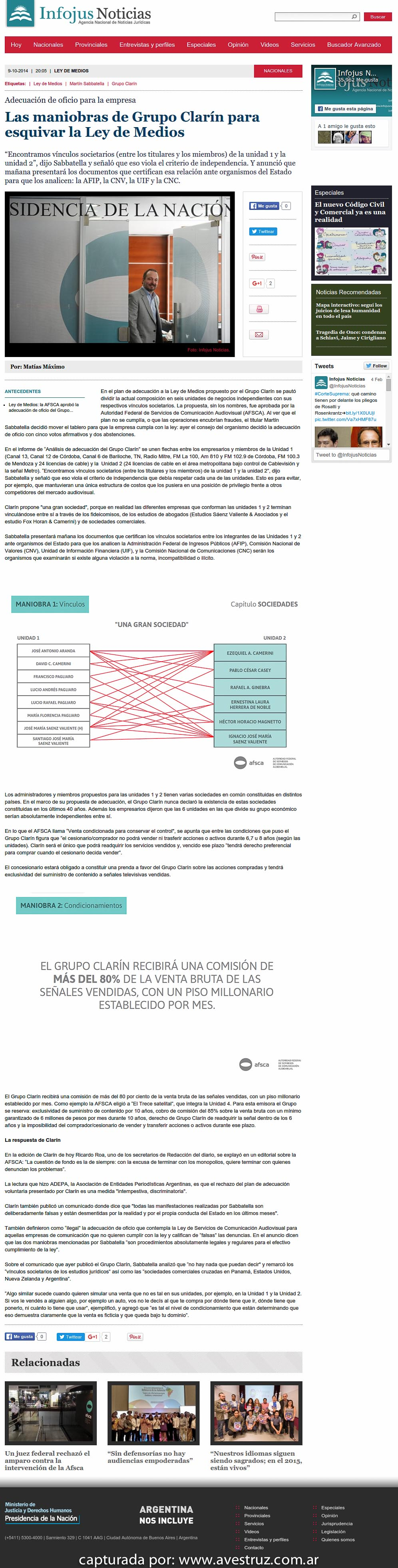 Nota de Infojus borrada